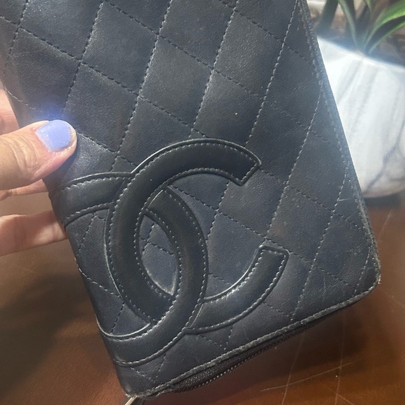 CHANEL Cambon Quilted Wallet Organizer.‘Rehab’ Authentic - Picture 1 of 16